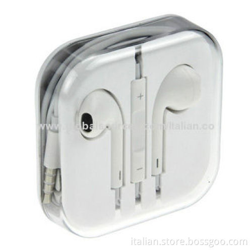 High quality stereo earphone for iPhone5 5s with retail boxNew